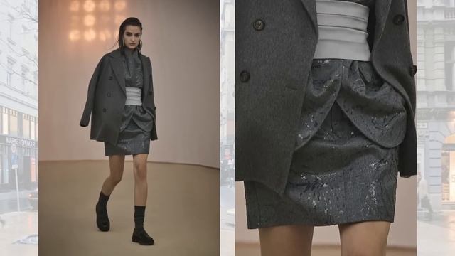Brunello Cucinelli мода осень-зима 2023/2024 в Милане | Стильная одежда и аксессуары смотреть онлайн