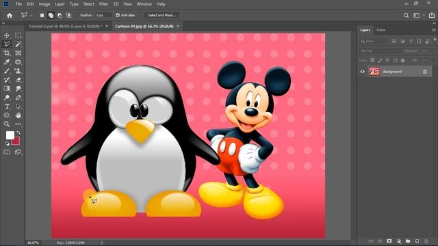 Photoshop CC 2019 Tutorial 2- Lasso Tool, Advanced Marquee & Move Tool смотреть онлайн