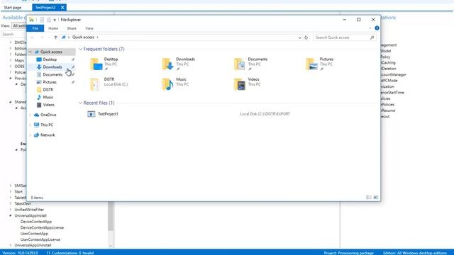 Расширенная настройка пакетов подготовки (Provisioning Packages) в Windows 10