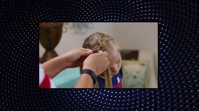Новая детская прическа Звезда из косичек смотреть онлайн