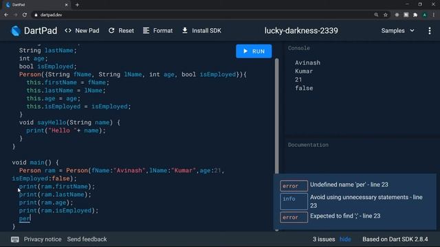 #45 Instance Methods | Dart Complete Tutorial Series in Tamil | Theory Or Practical смотреть онлайн