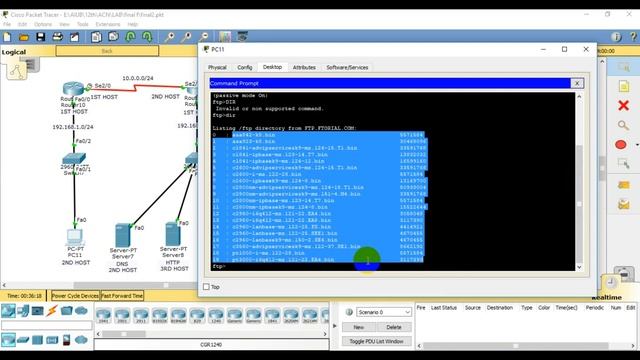 FTP File Transfer Protocol | DNS Server |L17| Cisco Packet Tracer | Computer Network Bangla Tutoria смотреть онлайн