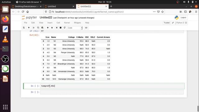 Data Cleaning in Tamil | Part 3 | தமிழ் | fillna | Python | Data Science | Coderdojo Thanjavur | ML смотреть онлайн