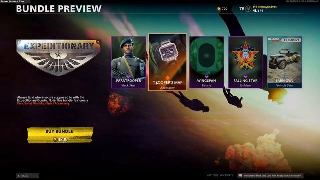 Expeditionary Bundle Walkthrough | Paratrooper Skin for Beck Cold War смотреть онлайн