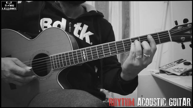 Can't Help Falling In Love - Elvis Presley [RHYTHM Guitar Cover/Lesson With TAB/Score] смотреть онлайн