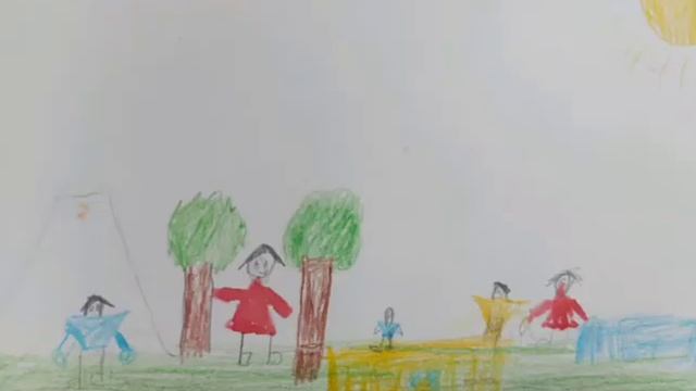 Сегодня ребята рисовали свои мечты смотреть онлайн