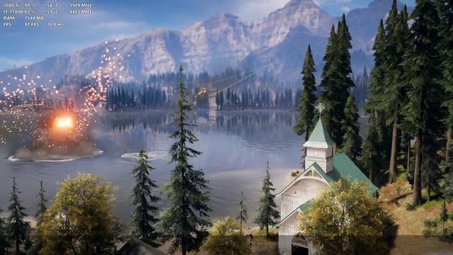Far Cry 5 Ultra Max Settings i7-7700k / GTX 1080 Ti 1440p Benchmark смотреть онлайн