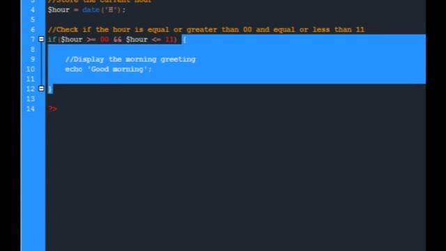 Basics of PHP - If, ElseIf and Else смотреть онлайн