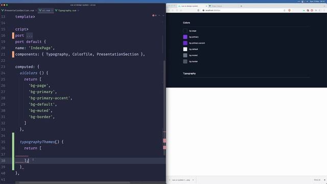 Vue UI Design System [#2] - Typography смотреть онлайн