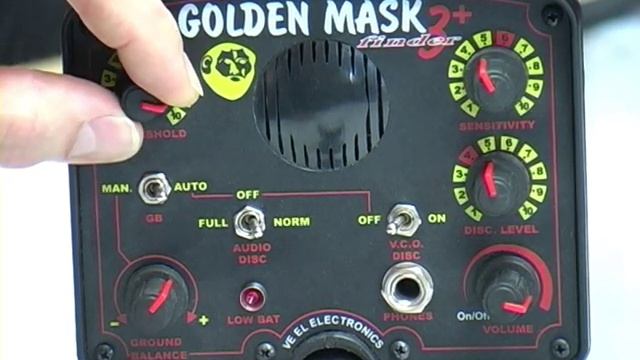 Golden Mask 3+ Power Metal Detector
