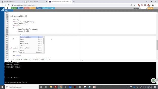 Data structures - Exercise - Cycles смотреть онлайн