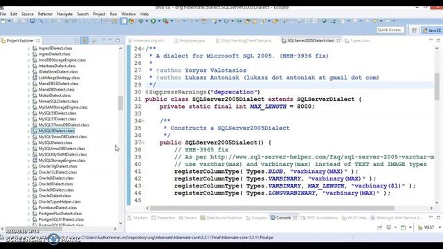 12 12 Why to use hibernate dialect смотреть онлайн