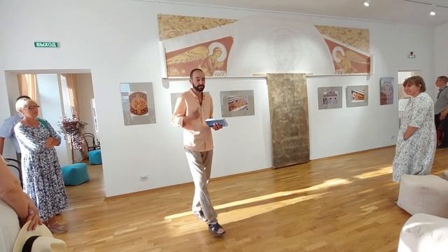 Выставка «Материалы и методы» художника Дениса Губарева в липецком музее "Городская управа" (часть2 смотреть онлайн