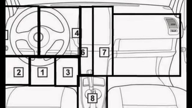 VOLVO S60 1999-2014 diagnostic OBD port connector socket location OBD2 DLC DATA LINK CONNECTOR смотреть онлайн