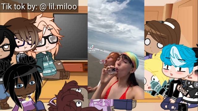 Teachers and their students react to tik toks | Part 2 | pretty bad (sorry T^T) | Gacha Club смотреть онлайн