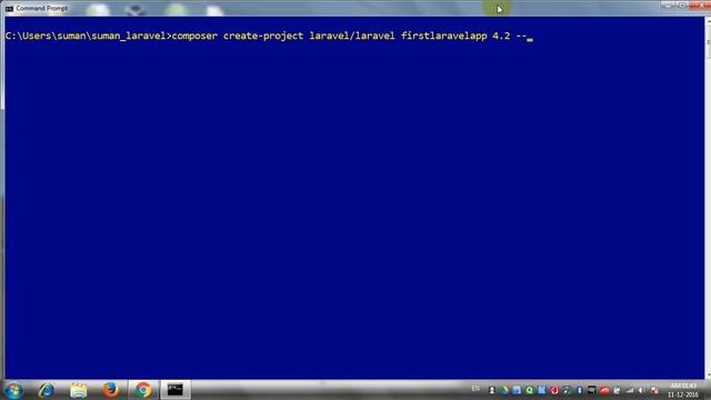Laravel 4.2 Installation смотреть онлайн