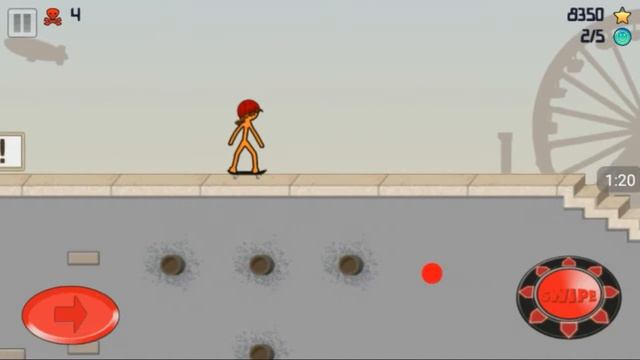 Stickman SKATER TRICKS *non clickbait* смотреть онлайн