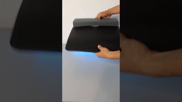 Кожаный чехол KUZY 13 для MacBook Pro, Air, ультрабуки Черный смотреть онлайн