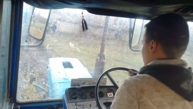 11.11.2017 МТЗ 82.1 тянет Ford Tranzit смотреть онлайн