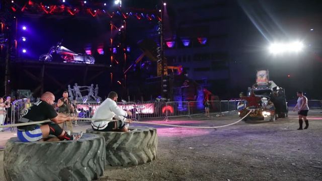 Силовое шоу атлетов АРС на Международном байк-фестивале 