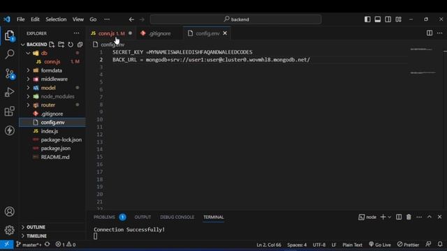 How to Hide your MongoDB Url in React Js | MongoDB Tutorial смотреть онлайн