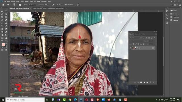 how to retouch skin in photoshop || skin retouching photoshop tutorial || photoshop brush tool смотреть онлайн
