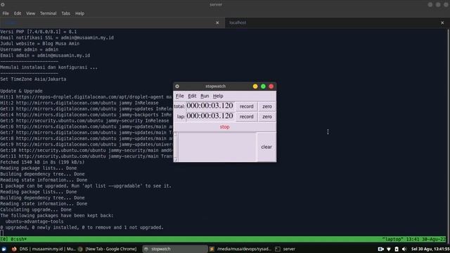 Mudah Install WordPress Secara Otomatis dengan Bash Script смотреть онлайн