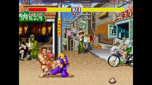 Street Fighter 2: Hyper Fighting, Garger vs. Priestest (Fightcade 2, 11/2/2022) смотреть онлайн