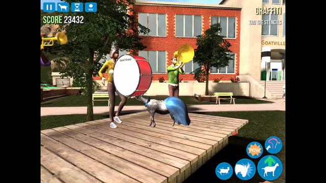 Goat Simulator: Tubas, Drums and Goats! Oh My!! смотреть онлайн