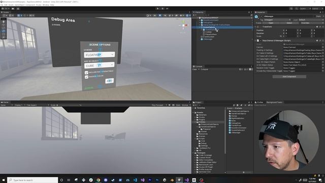 Unity VR Ray Interactions With User Interfaces - Interaction SDK #8 смотреть онлайн