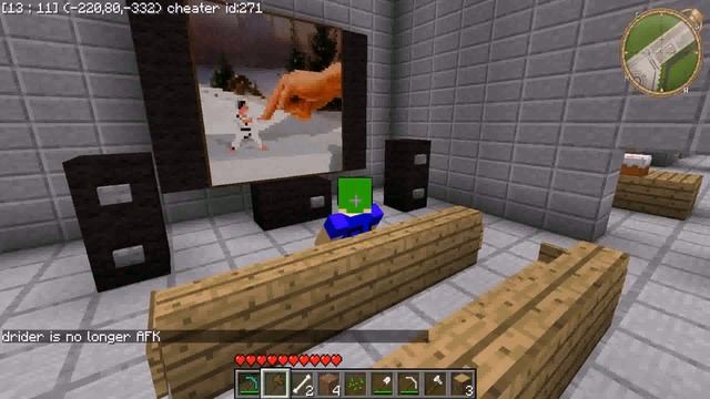 Minecraft Big House Interior Design - Gif Maker DaddyGif.com (see description) смотреть онлайн