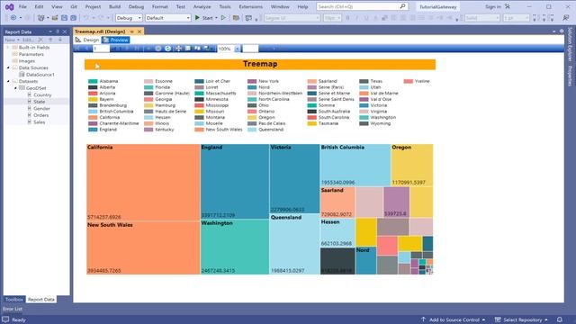SSRS Tutorial - Treemap смотреть онлайн