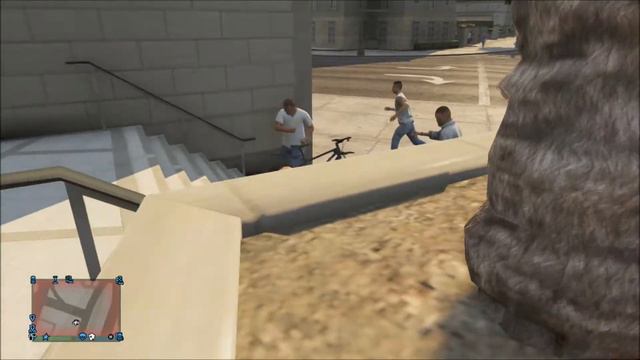 GTA 5 Online - Flying Bike Glitch + Fails смотреть онлайн