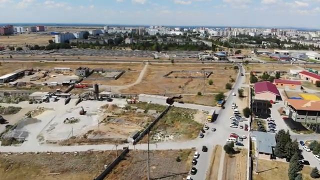 Волжский, Волгоградская область. Вид на ул. Пушкина июль 2020 смотреть онлайн