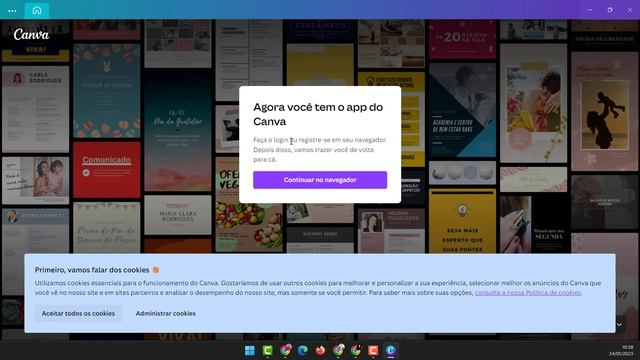 Como Baixar o Aplicativo Canva para Windows (2023) Melhor Editor de Design Gráfico смотреть онлайн