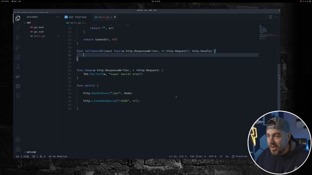 Secure Your Go REST API with JWT Authentication смотреть онлайн