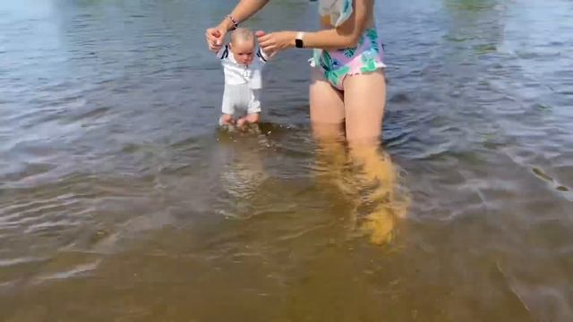 На море с РЕБОРНОМ РЕБОРН Грейсон купается на море Reborn Grayson Swimming In The Sea