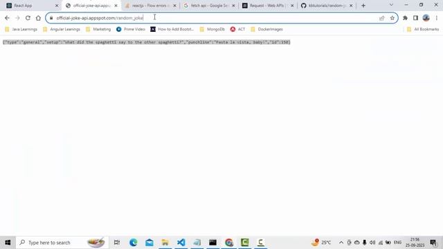 Random Joke Generator In React | HTTP GET In React Js | React Tutorials|Full Stack Tutorials смотреть онлайн