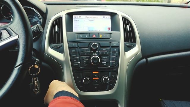 Магнитола CD500 Opel Astra J смотреть онлайн