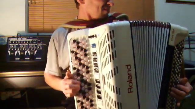 Accordion Blues improv. Roland sounds смотреть онлайн