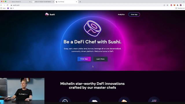SUSHISWAP TUTORIAL - PLANET IX смотреть онлайн
