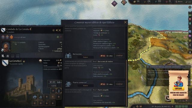 Crusader Kings 3 🏰 DLC: Friends and Foes - Gameplay Español Ep 2 смотреть онлайн