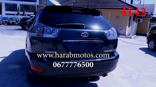TOYOTA HARRIER 2006 MODEL BLACK COLOUR AVAILABLE IN TANZANIA AT HARAB MOTORS 4142 смотреть онлайн