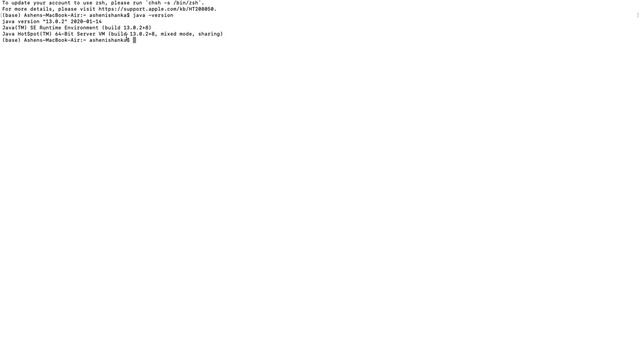 How to check whether Java installed on MacOS смотреть онлайн