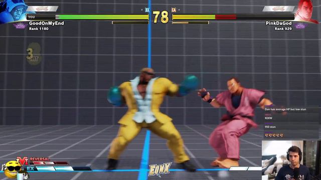 Why is Punk's Dan SO GOOD??? (Balrog vs. Dan Season 5) смотреть онлайн