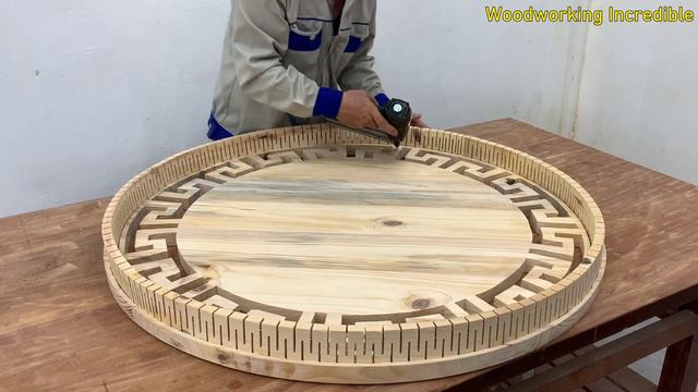 Amazing Woodworking Skills - Step By Step Design And Build A Table That Will Satisfy You