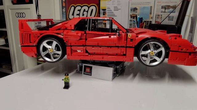 Lego Technic Ferrari F40 designed by Timtimgo alternative model of Lego Technic Ferrari 42143 смотреть онлайн