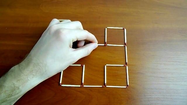 головоломки со спичками 1/3 добавьте 2 спички чтобы получилось 4 квадрата смотреть онлайн