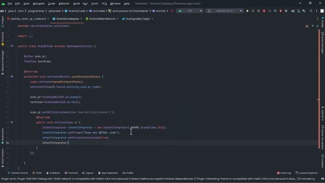 Scan QR Code Android Studio смотреть онлайн