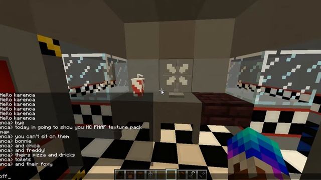 the best FNAF texture pack 1.8|Mincraft смотреть онлайн